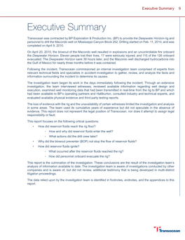 Executive Summary 9