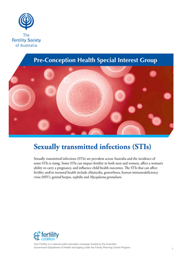 Sexually Transmitted Infections (Stis)