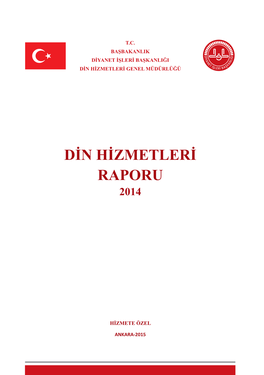 Din Hizmetleri Raporu 2014