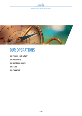 Our Operations