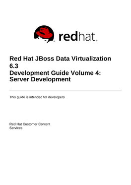 Development Guide Volume 4: Server Development