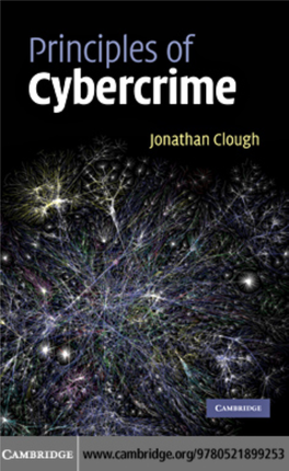 Principles of Cybercrime