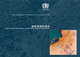 BERBERA First Steps Towards Strategic Urban Planning