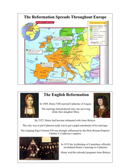 Spread of Protestant Reformation Presentation