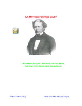 Matthew Fontaine Maury