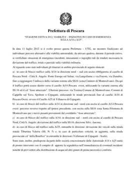 Prefettura Di Pescara