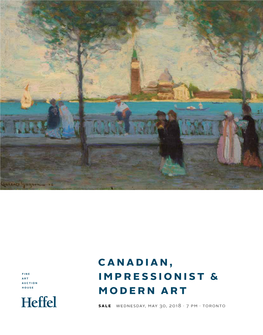 Canadian, Impressionist & Modern