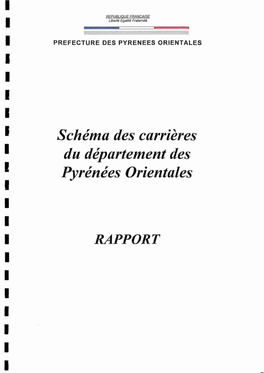 Schéma Des Carrières Du Département Des Pyrénées Orientales