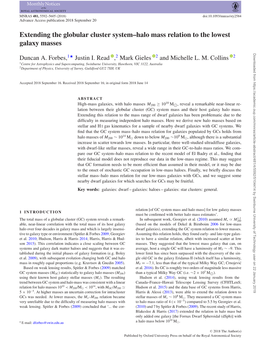 Extending the Globular Cluster System–Halo Mass Relation to the Lowest