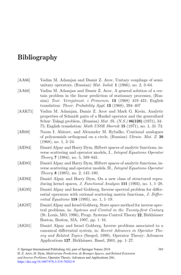 Bibliography