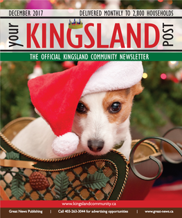 The Official Kingsland Community Newsletter