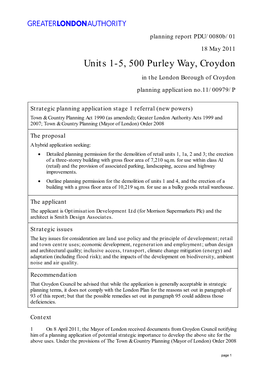 Units 1-5, 500 Purley Way, Croydon