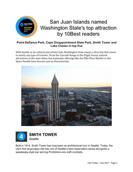 Best Washington Attractions