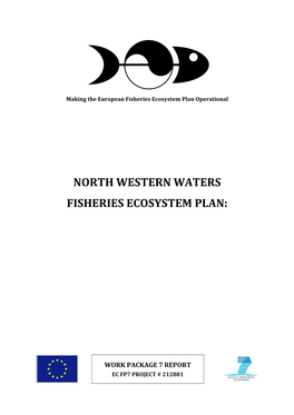 North Western Waters Fisheries Ecosystem Plan