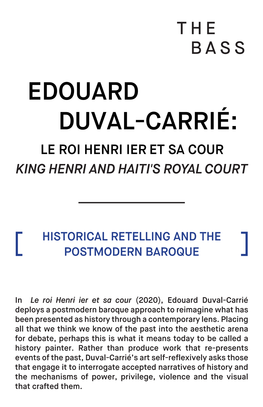 Essay on Edouard Duval-Carrié's