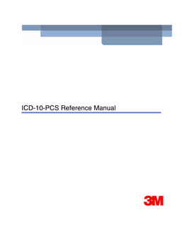 ICD-10-PCS Reference Manual