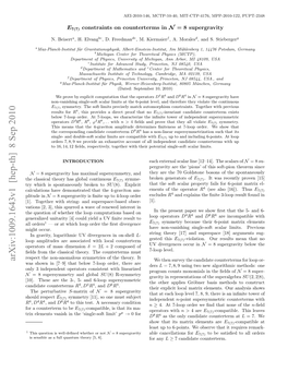 E7(7) Constraints on Counterterms in N=8 Supergravity