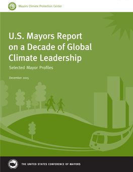 U.S Mayors Report on a Decade of Climate Leadership