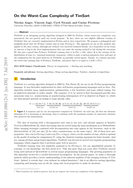 On the Worst-Case Complexity of Timsort