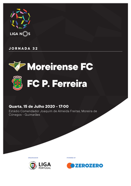 Moreirense FC FC P. Ferreira