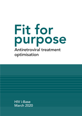 Antiretroviral Treatment Optimisation