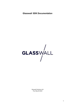 Glasswall SDK Documentation