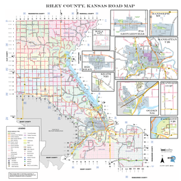 RILEY COUNTY, KANSAS ROAD MAP G