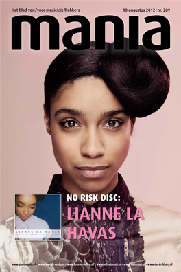 No Risk Disc: LIANNE LA HAVAS