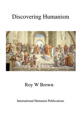 Discovering Humanism