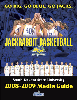 Jackrabbit Women's Basketball 2008-2009 Media Guide