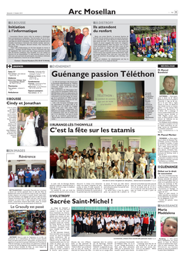 Guénange Passion Téléthon Médecins 03 87 77 98 18)