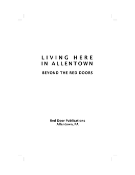 Living Here in Allentown