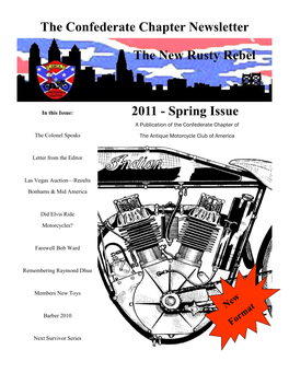 The Confederate Chapter Newsletter 2011