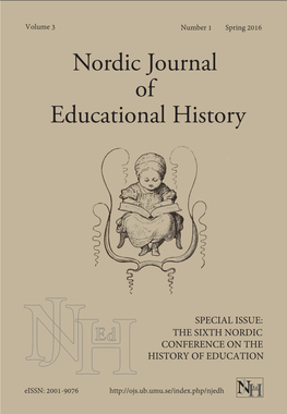 Nordic Journal of Educational History