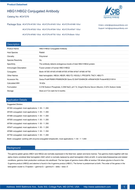 HBG1/HBG2 Conjugated Antibody