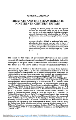 The State and the Steam-Boiler in Nineteenth-Century Britain