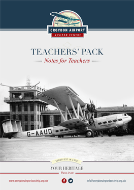 Teachers' Pack