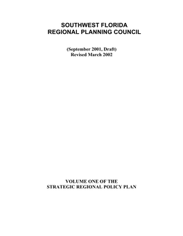 Southwest Florida Regional Planning Council