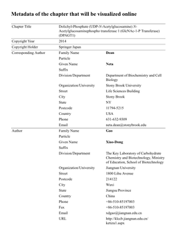 2014 Dpagt1 Alg7 Dean & Gao Handbook