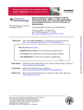 Interactions Transcription Factor, STAT3