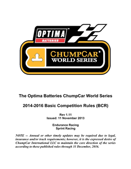 2014-2016 Chumpcar