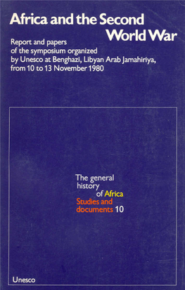 The General History of Africa: Studies and Documents'