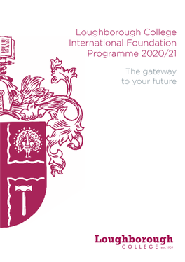 Loughborough College International Foundation Programme 2020/21