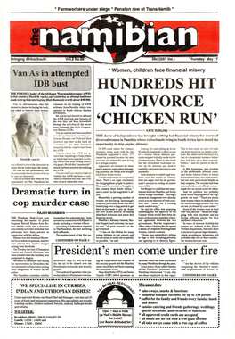 Hundreds Hit in Divorce 'Chicken Run'