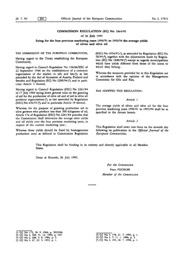 B) OJ No L 67, 25. 3. 1995, P. 1
