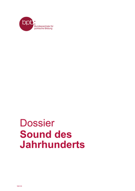 Dossier Sound Des Jahrhunderts