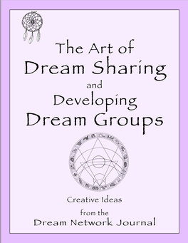 Dream Sharing Dream Groups