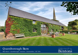 Queniborough Barn Main Street | Queniborough | Leicester | Leicestershire | LE7 3DA