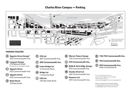 Charles River Campus — Parking