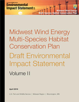 Draft Environmental Impact Statement Volume I I